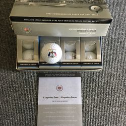 Vintage 2002 Strata Cadillac Ryder Cup 4 Sleeves Of Golf Balls 