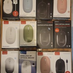 Wired, Wireless, and Bluetooth Mouse