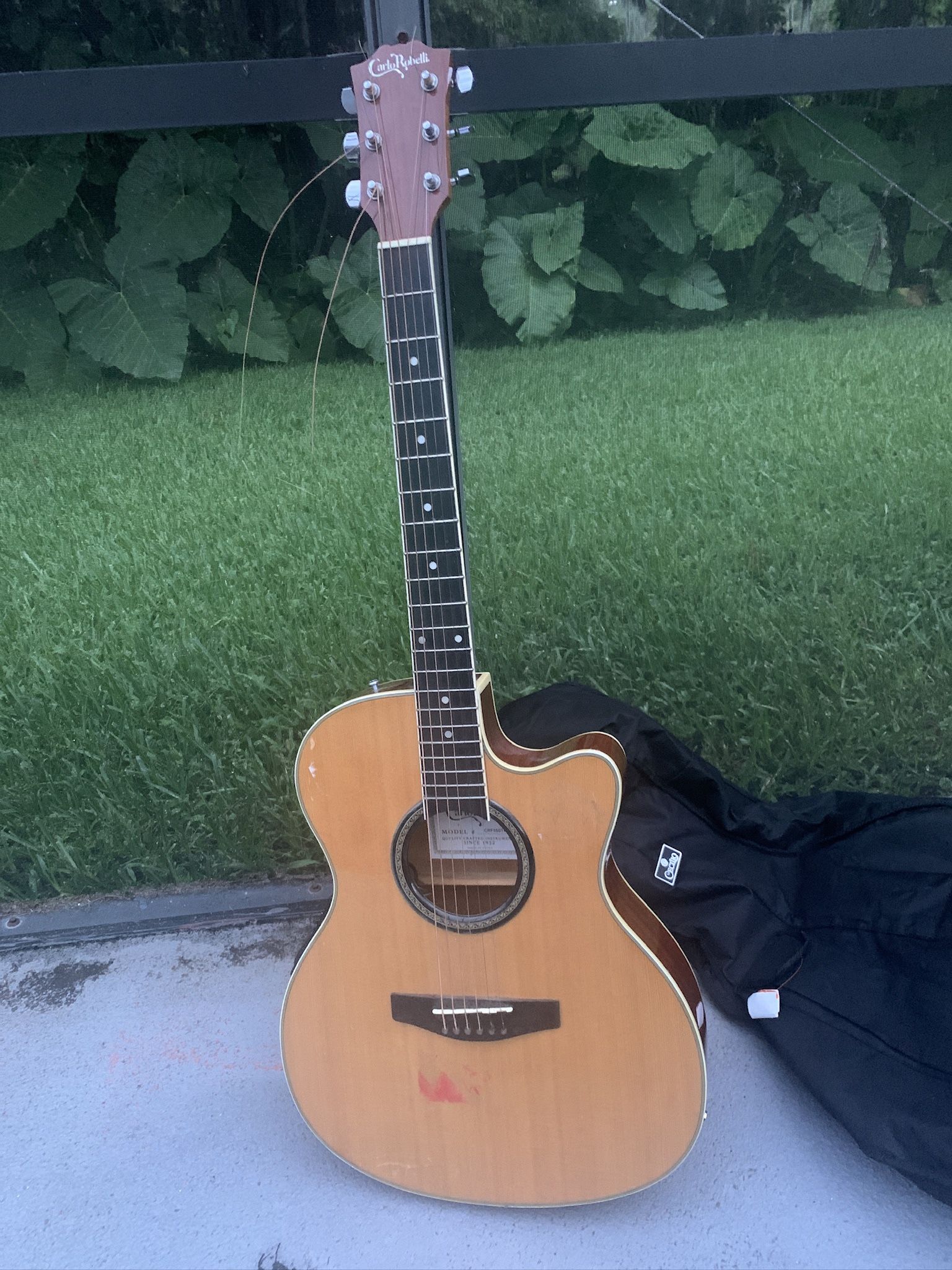 Carlo Robelli Acoustic-Electric Guitar