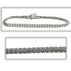 White Gold Diamond tennis bracelet 
