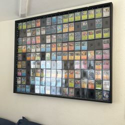 Wall Mounted Pokemon Card Display