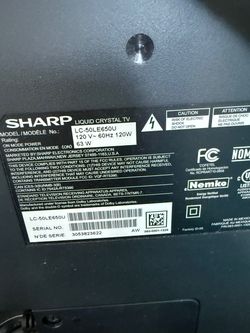 Sharp LC-50LE650U 50-Inch LCD TV