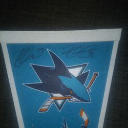 San Jose Sharks/Barracuda Pennant 