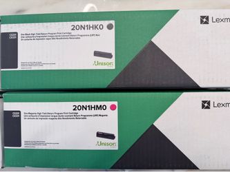 Lexmark Sealed Genuine High Yield Toner Set