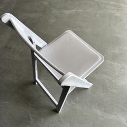 Folding White Chair