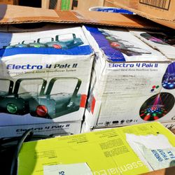 Dj Lights Set Of 4 Pcs Brand New $199 Or Better OFFER 