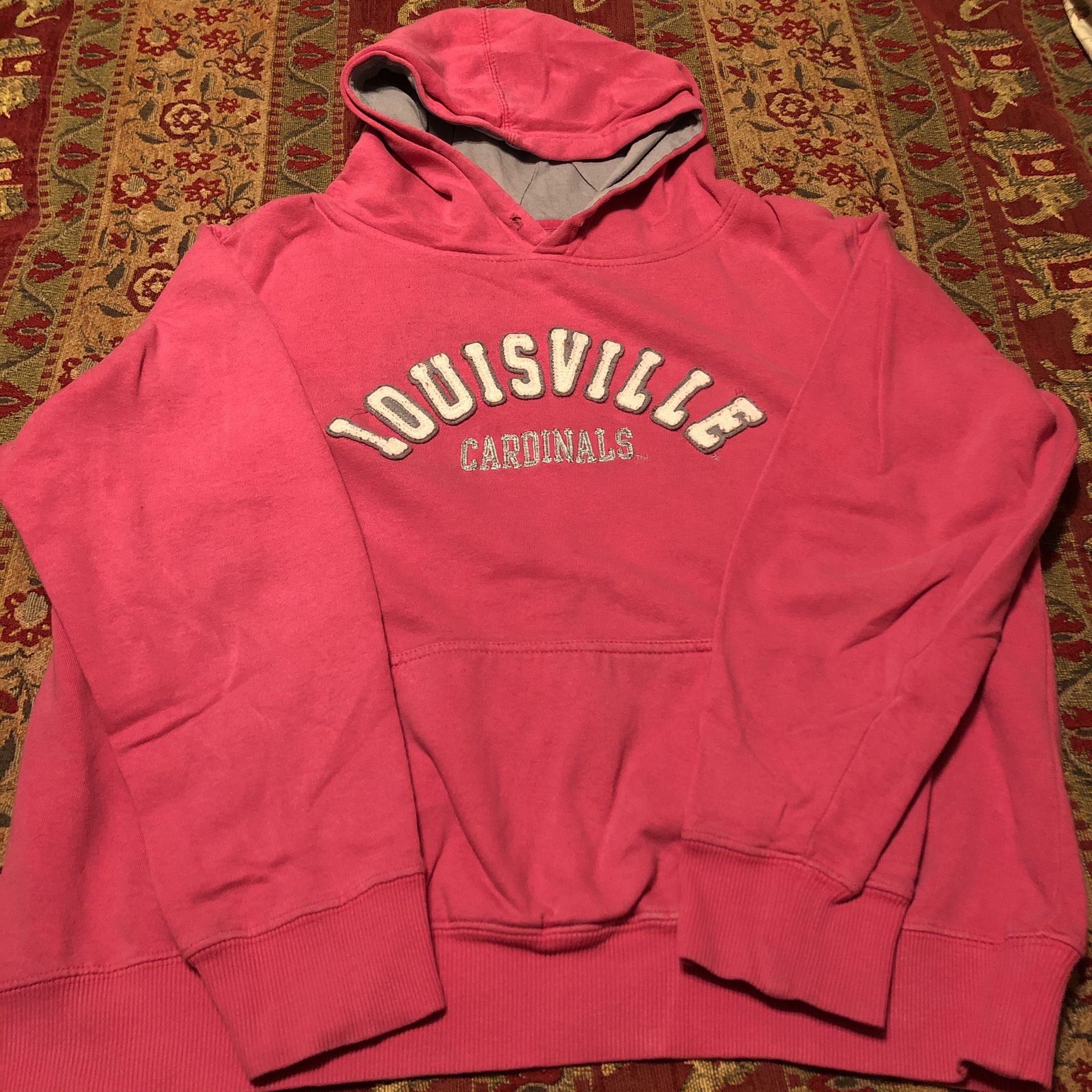 LOUISVILLE PINK HOODIE