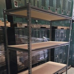 Metal Shelving Unit , 4 Levels - New 48wx24dx72h