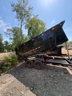 Brand new dump trailer