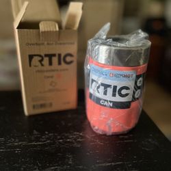 NIB RTIC Coolers Can Holder Coral