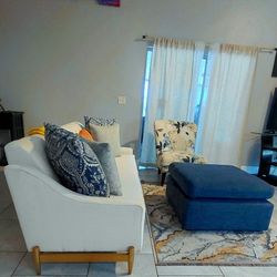 FREE DELIVERY!!!!
MODRN Modern Sofa Set + Storage Ottoman + Accent Chair