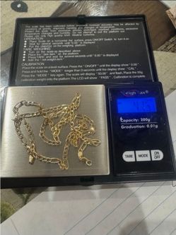 Gold neckless
