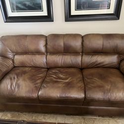 Italian Leather Sofa