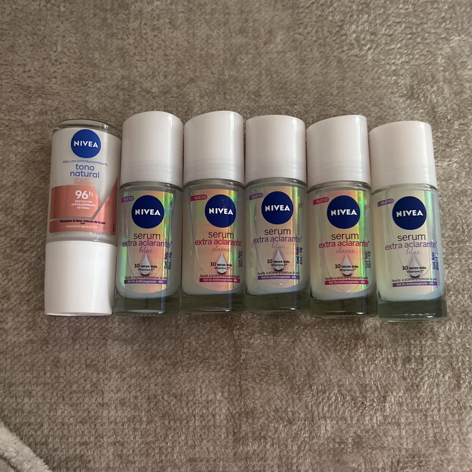 Nivea Deodorant Desodorante Serum Extra Aclarante Nivea Tono Natural
