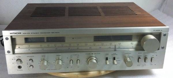 Vintage HITACHI SR-804 AM/FM Stereo Receiver
