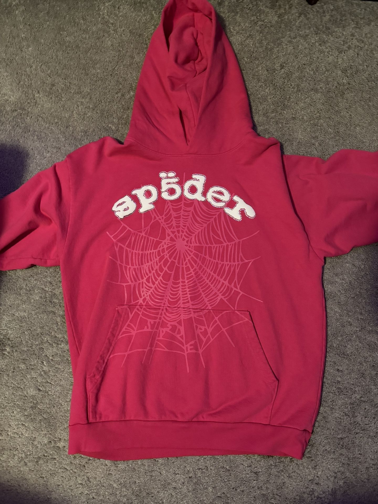 Sp5der Legacy ‘Pink/White’ Hoodie