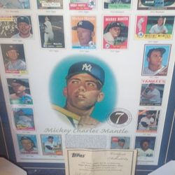Baseball Card Poster