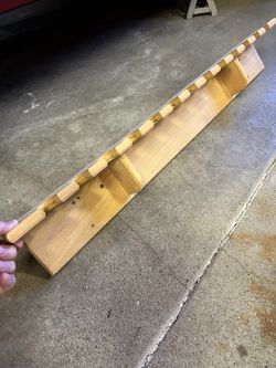 Pipe Clamp Wall Rack 