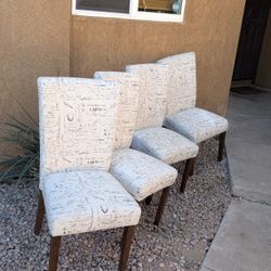 Chairs with Designer Material