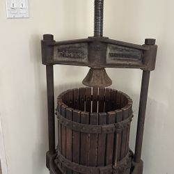 Antique Wine Press