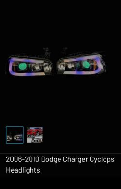 2006-2010 Dodge Charger Cyclops Headlights