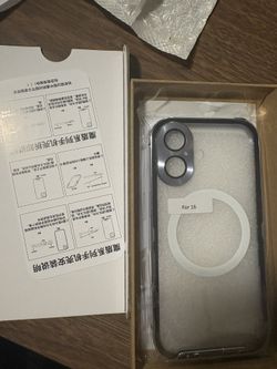 iPhone 16 Case Silver/Metallic | Phone Case | Cellphone