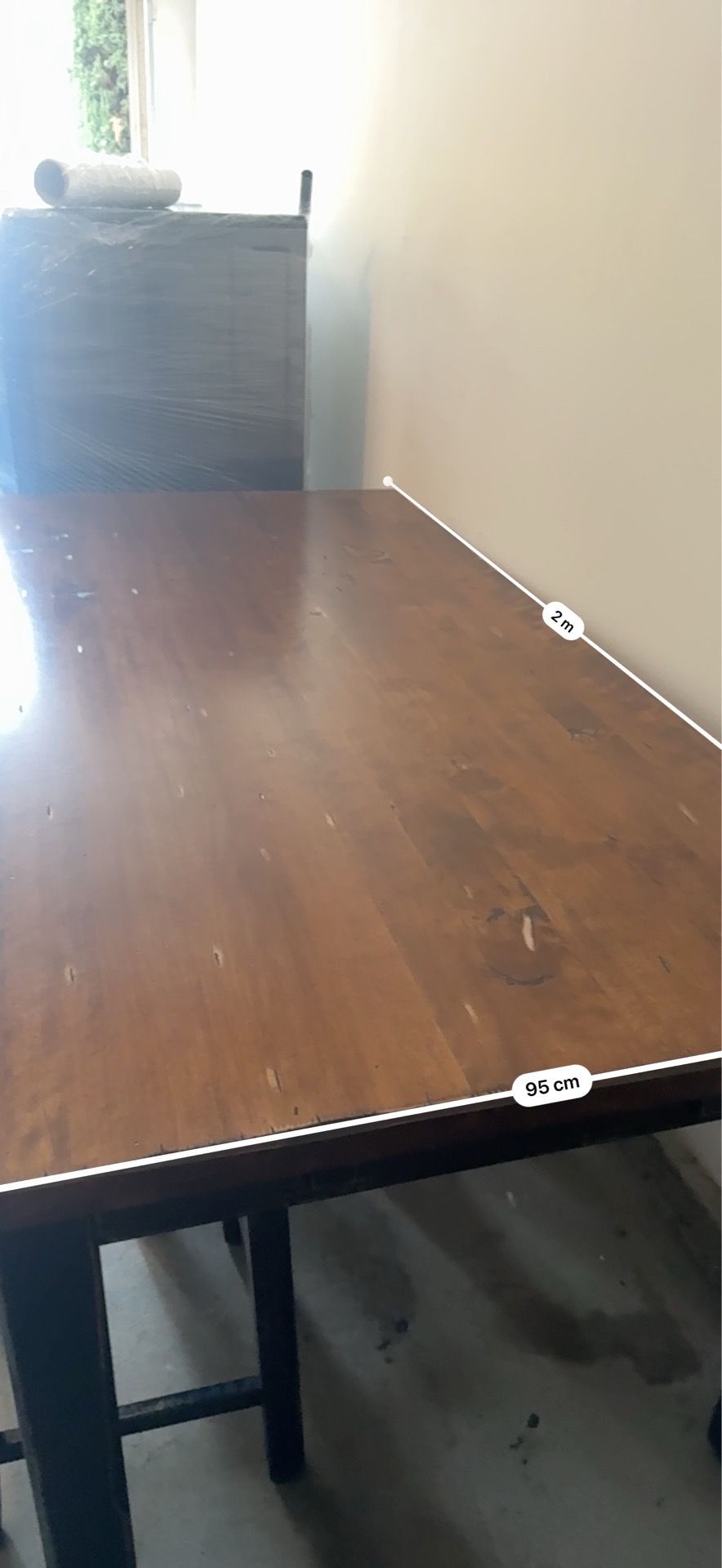 Premium Solid Maple Farmhouse Table by Canadel - Reclaimed Style, Made in Canada