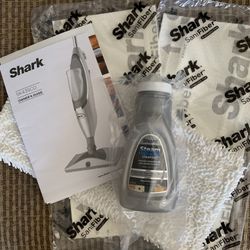 SHARK Steam Mop Replacement Pads And Steam Energized Cleanser