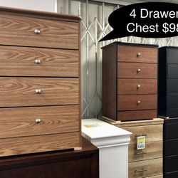 Brand New Chest …….. Starting At $98