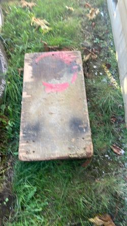 Large Movers Dolly 40” x 22” with Large Rotating Wheels on 2” Board