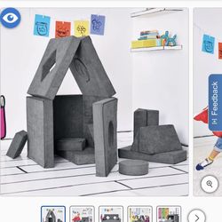 Yourigami Kids Convertible Play Fort