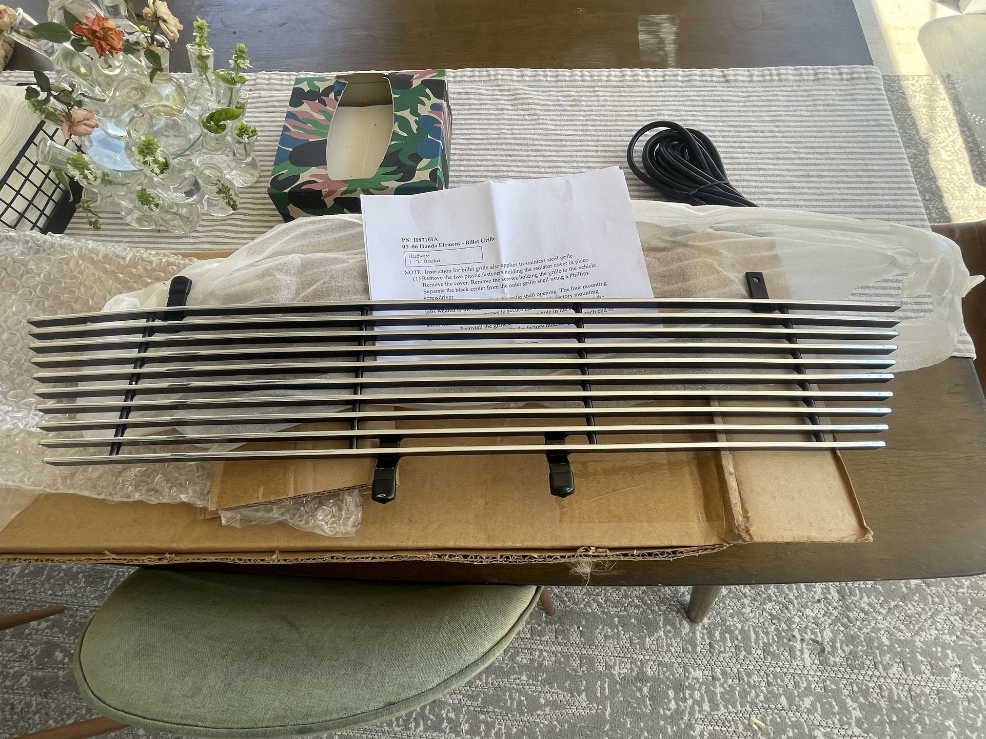 Honda Element Badgeless Grill 03-06