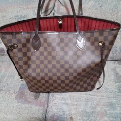 Home

Authentic Louis Vuitton Damier Ebene Neverfull Tote Shoulder Bag


