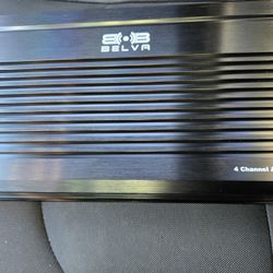 4 CH AMP $65 + CAPACITOR