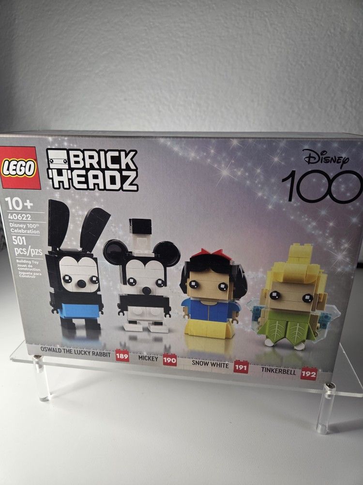 Disney Brick Headz LEGO, Mickey, Snow White, Tinkerbell 