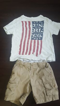 Summer Toddler Polo Outfit