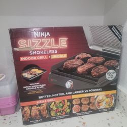 Ninja Sizzle Smokeless Indoor Grill + Griddle