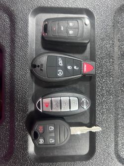 Car keys , key fobs