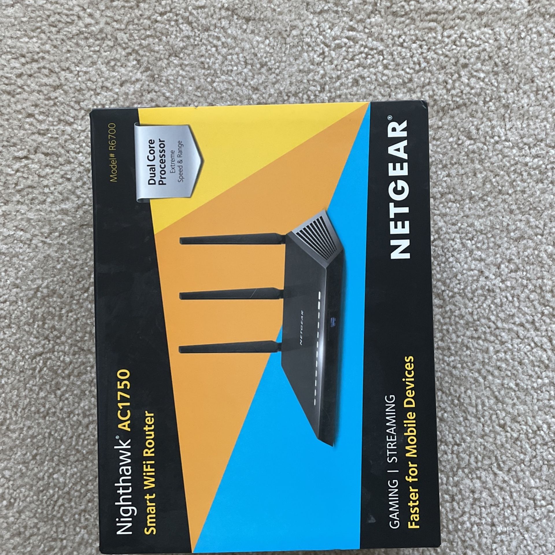 Netgear Smart Wi-Fi Router Nighthawk Ac1750
