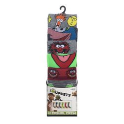 Men’s Muppets Socks 6 Pack Size 8-12