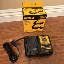 Dewalt 20v 5 Amp Batteries And Charger New
