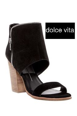 Dolce Vita Black Heels Sz 6