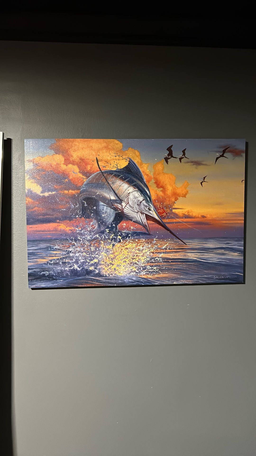 Fish Painting 18x24,All Products : American Fashion Style Bags On Sale