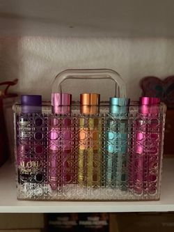 Victoria's Secret The Cabana Squeeze Collection Gift Set with Clear Jelly Handbag
