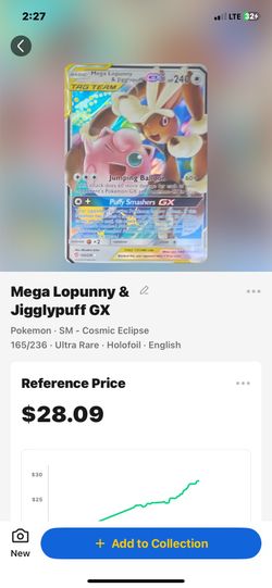 Mega Lopunny & Jigglypuff GX