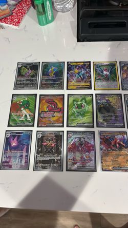 Pokemon ex and full art cards