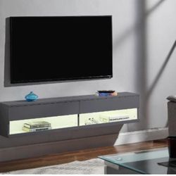 Ximena Floating Tv Stand W/LED