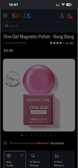 Dashing diva one gel