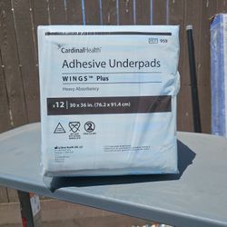 Cardinal Health Adhesive Underpads 