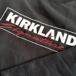 Kirkland Signature Logo Crewneck Sweater Sweatshirt XL Men’s XXL Women’s 